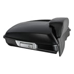 Matte Black 5.5" Razor Trunk Backrest Mount Rack for Harley Touring (2014–2026)