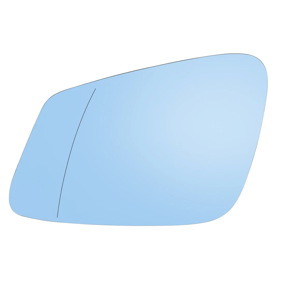 Heated Left Rearview Mirror Glass with Backing Plate for BMW 750i (2013–2015)
