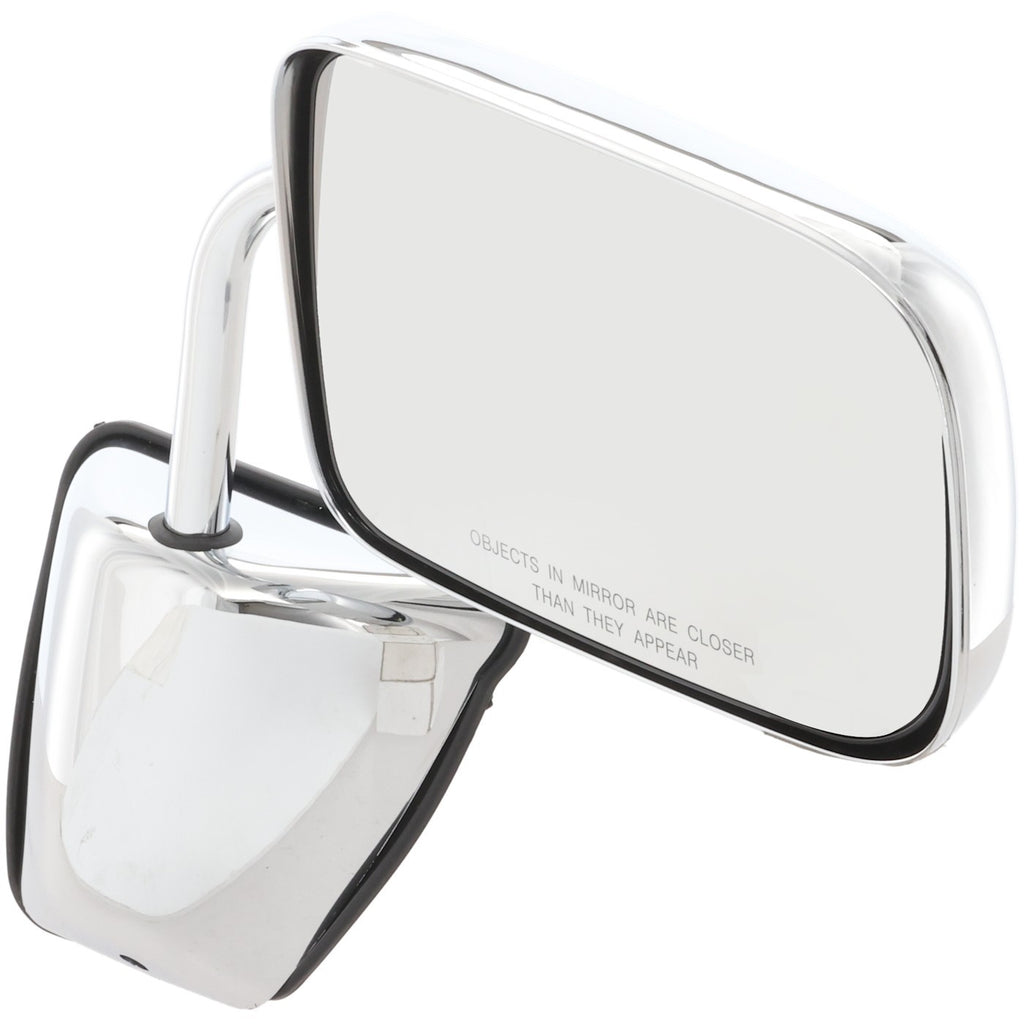 Power Mirror for Dodge Ramcharger (1988–1993) Manual Folding Chrome Right
