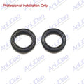 2Pcs Lower Unit Oil Seal for Mercury Mercruiser Outboard (26-45577-1, 18-2944)