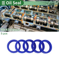 Set of 5 Oil Seal Ring 50x63x12mm for Rotary Shaft (High Pressure)