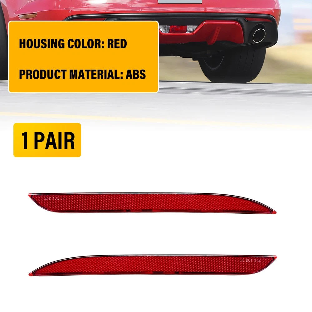 2X Rear Bumper Reflector for Ford Mustang Coupe (2015–2017) FR3Z15A448A EXV