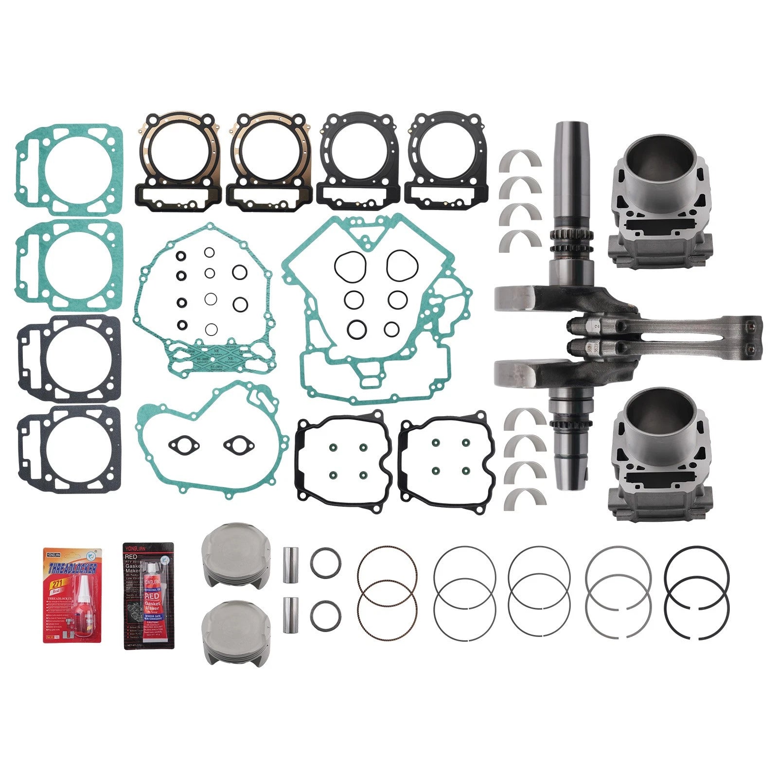 Crankshaft Cylinder Gasket Kit for Can Am Commander 1000 (2014–2018) 420413116