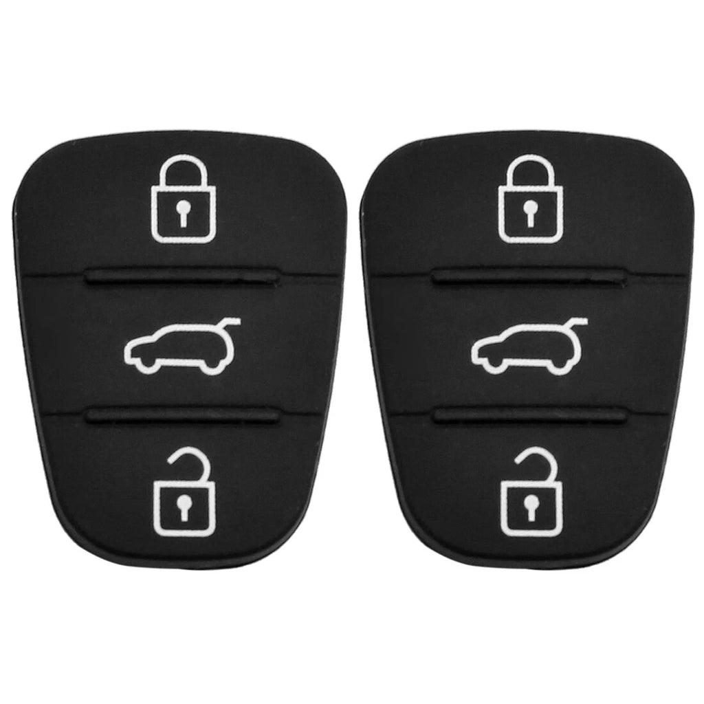 2X Keypad Replacement Rubber Pad for Hyundai 