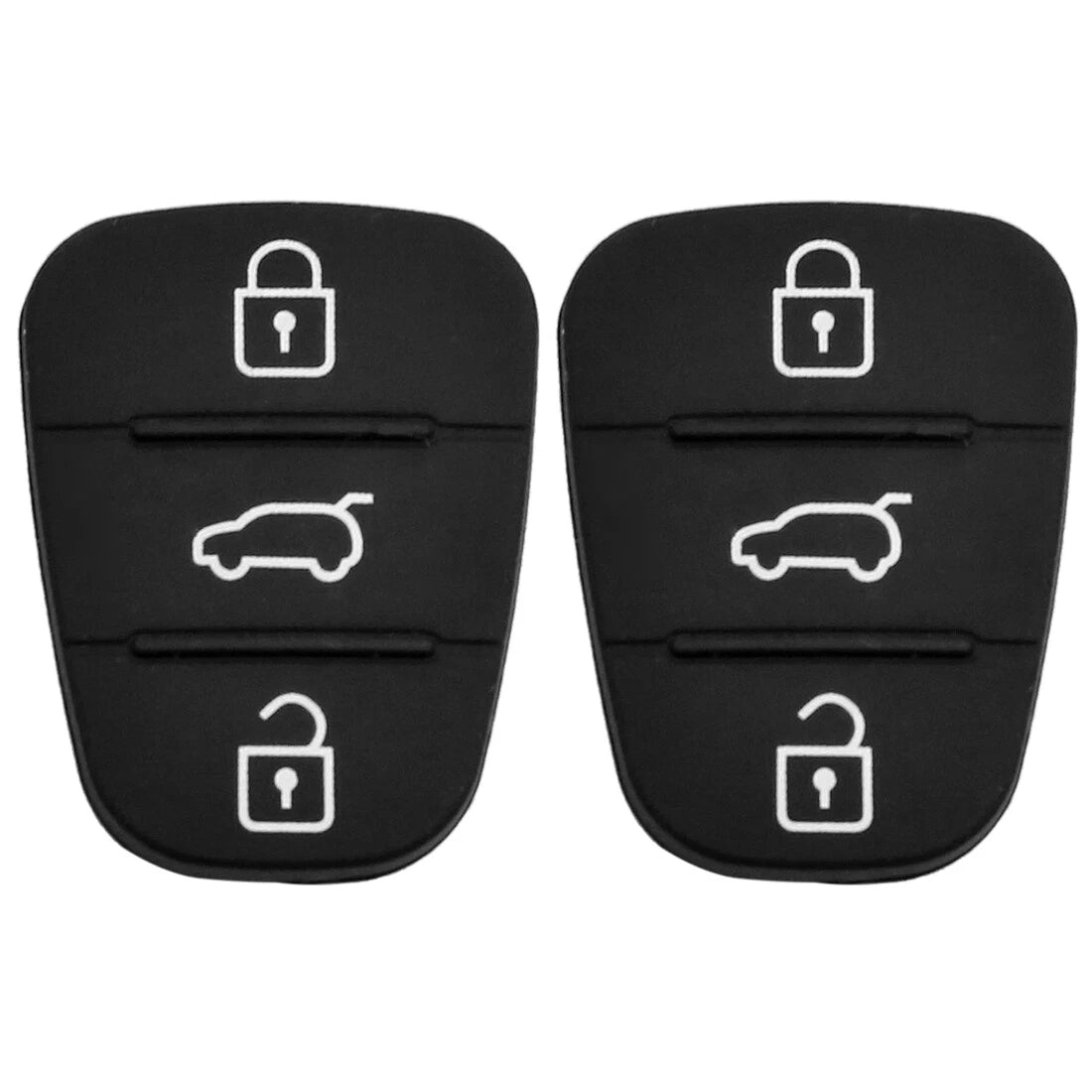 2X Keypad Replacement Rubber Pad for Hyundai 
