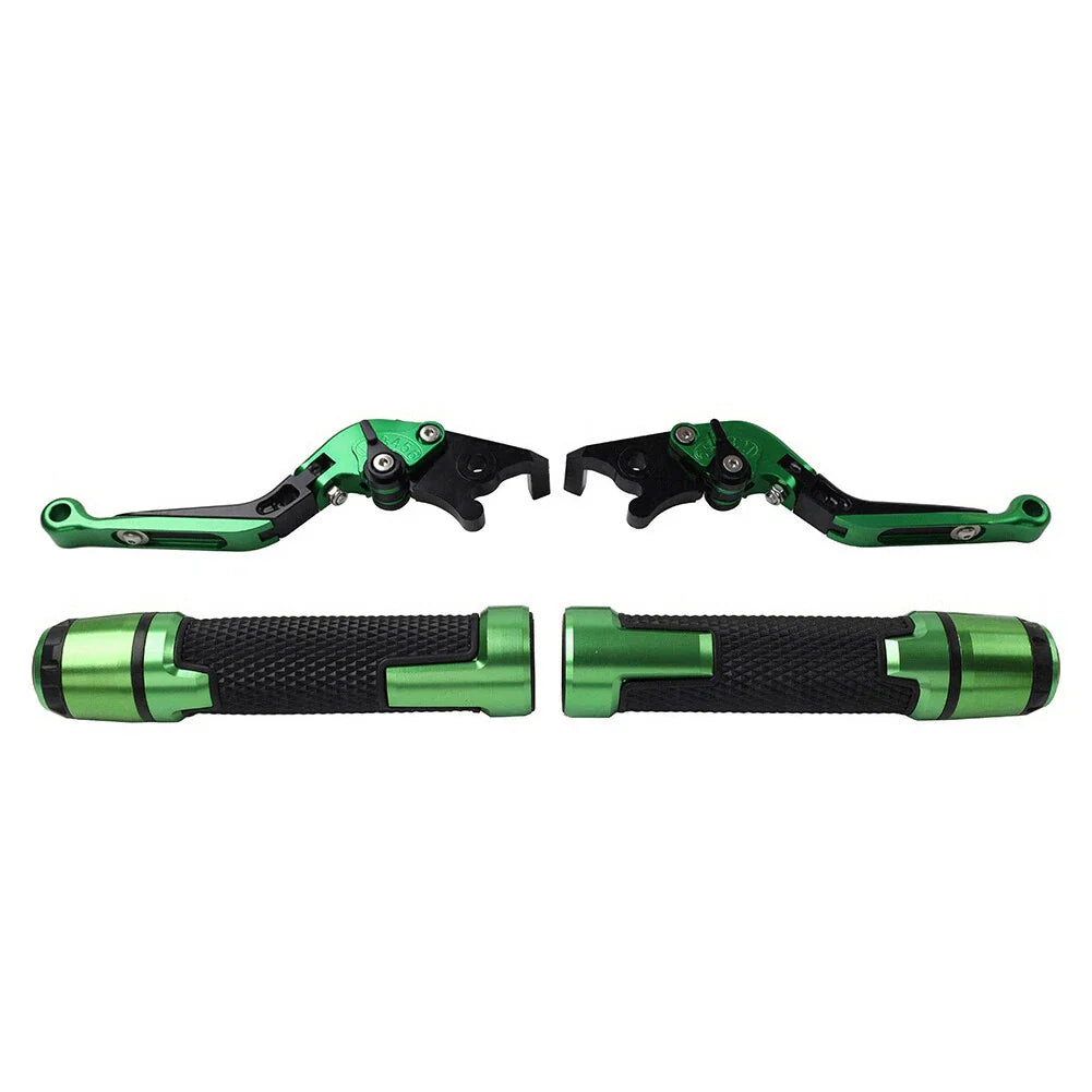 Extendable Brake Clutch Levers & Handlebar Grips for Suzuki GSXR150 (2017-2023)