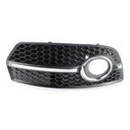 Black Fog Light Lamp Covers for Audi Q5 (2009-2011)