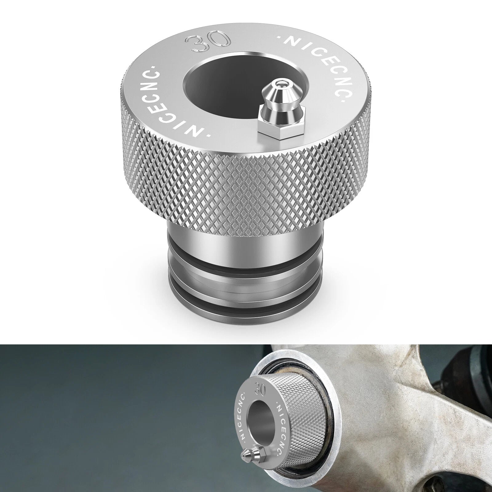 Wheel Bearing Greaser Tool for Can-Am Commander 1000, Outlander 500/650/800 (2011–2023)