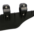 Replacement Rudder Kit for 24-55 lb Thrust Electric Outboard Motors (Black)