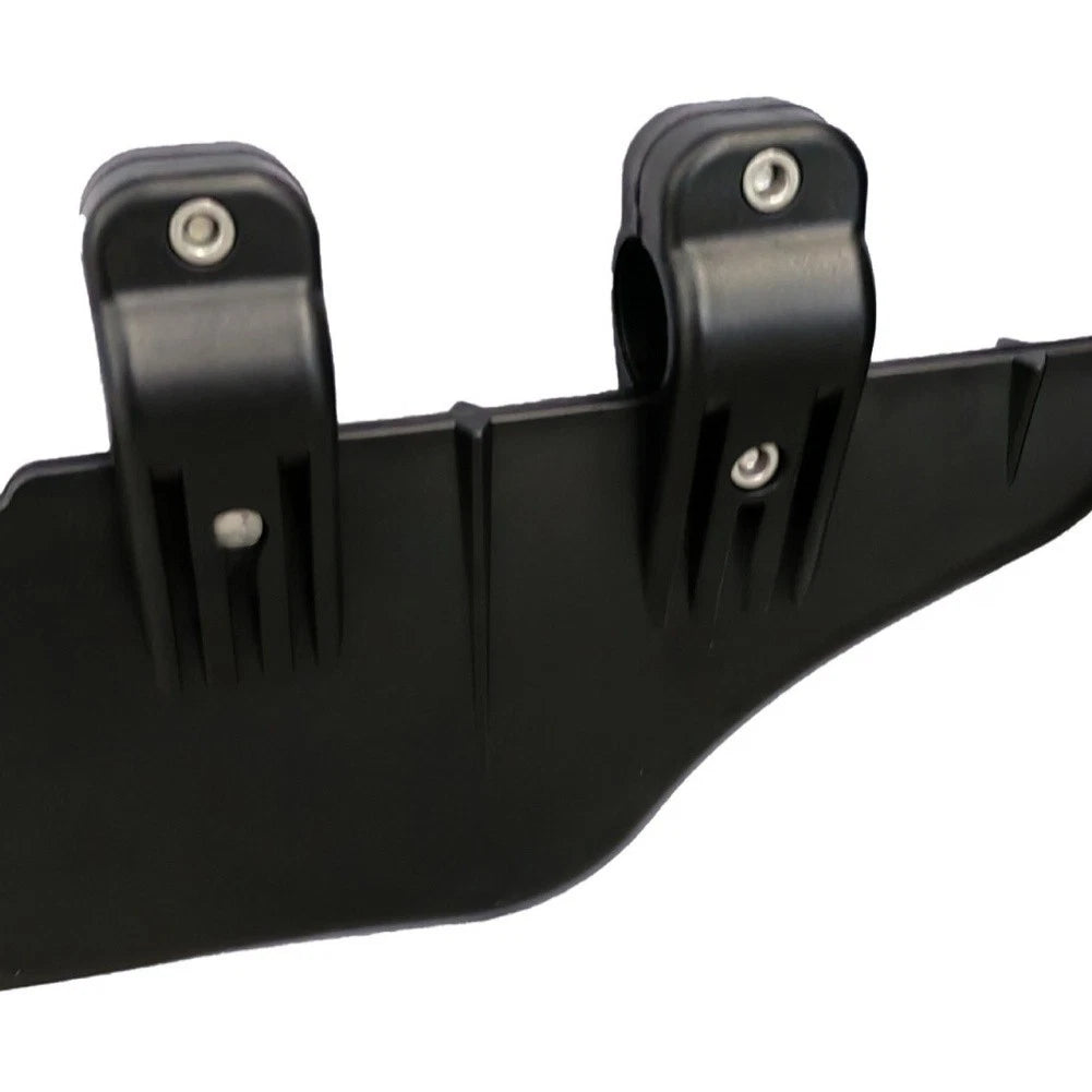 Replacement Rudder Kit for 24-55 lb Thrust Electric Outboard Motors (Black)