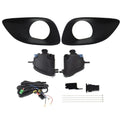 Clear Lens Halogen Fog Lights Pair for Toyota Yaris (2006–2011)