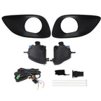 Clear Lens Halogen Fog Lights Pair for Toyota Yaris (2006–2011)