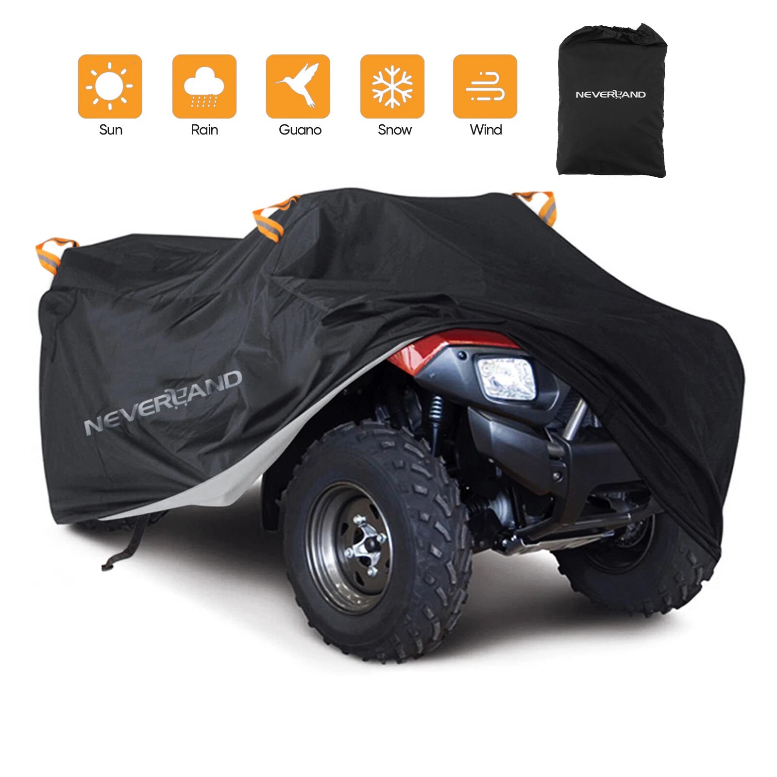 Waterproof ATV Cover for Honda Rancher 420 DCT (2014–2023)