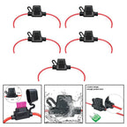 Waterproof Inline Fuse Holder / Pack of 5 / Inline Fuse Holder