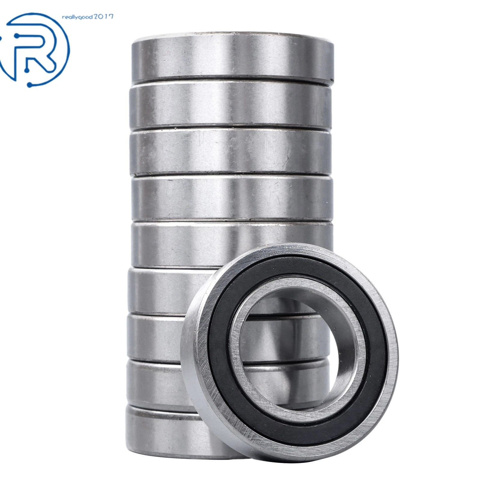 10X R20-2RS Ball Bearing for Various Applications (1-1/4" ID, 2-1/4" OD)