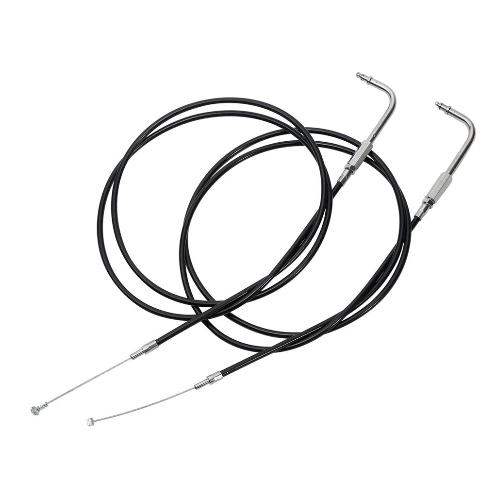 2X Throttle Cables for Harley Sportster XL 883 1200 (Custom)