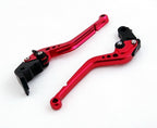 Long Brake Clutch Levers for Suzuki SV650/S BL650/V-Strom 600/750 KATANA (2003–2023) Red T9