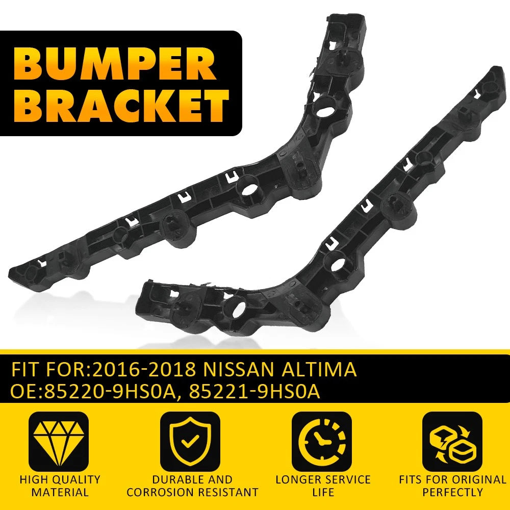 Pair Bumper Support Brackets for Nissan Altima (2016–2018)