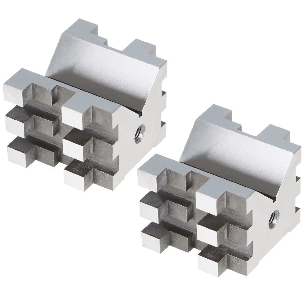 Set of 2 V-Block and Clamp for Multi-Use (2-3/8" x 2-3/4" x 2")