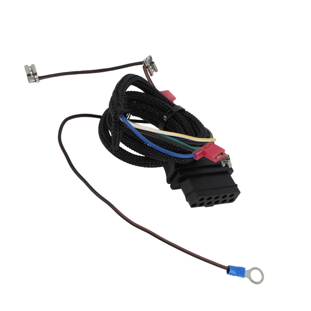 Snow Plow Side Control Wire Harness for Western Fisher Trucks (3 Plug)