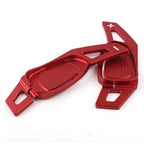 Steering Wheel Shift Paddle Shifter Trim Cover for Audi RS3 (2015–2016) Red Pair