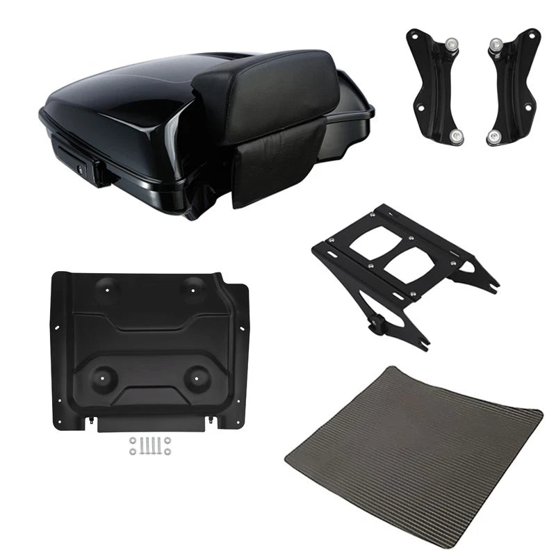 Trunk Backrest Rack Docking Plate for Harley Touring Glide (2014–2026)