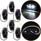 6X Sealed Side Fender Marker 2 Diode White Clearance Light for Mack B20 (N/A)