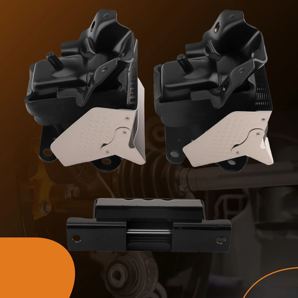 Set of 3 Engine and Transmission Mounts for Chevrolet GMC Cadillac (2007–2014)