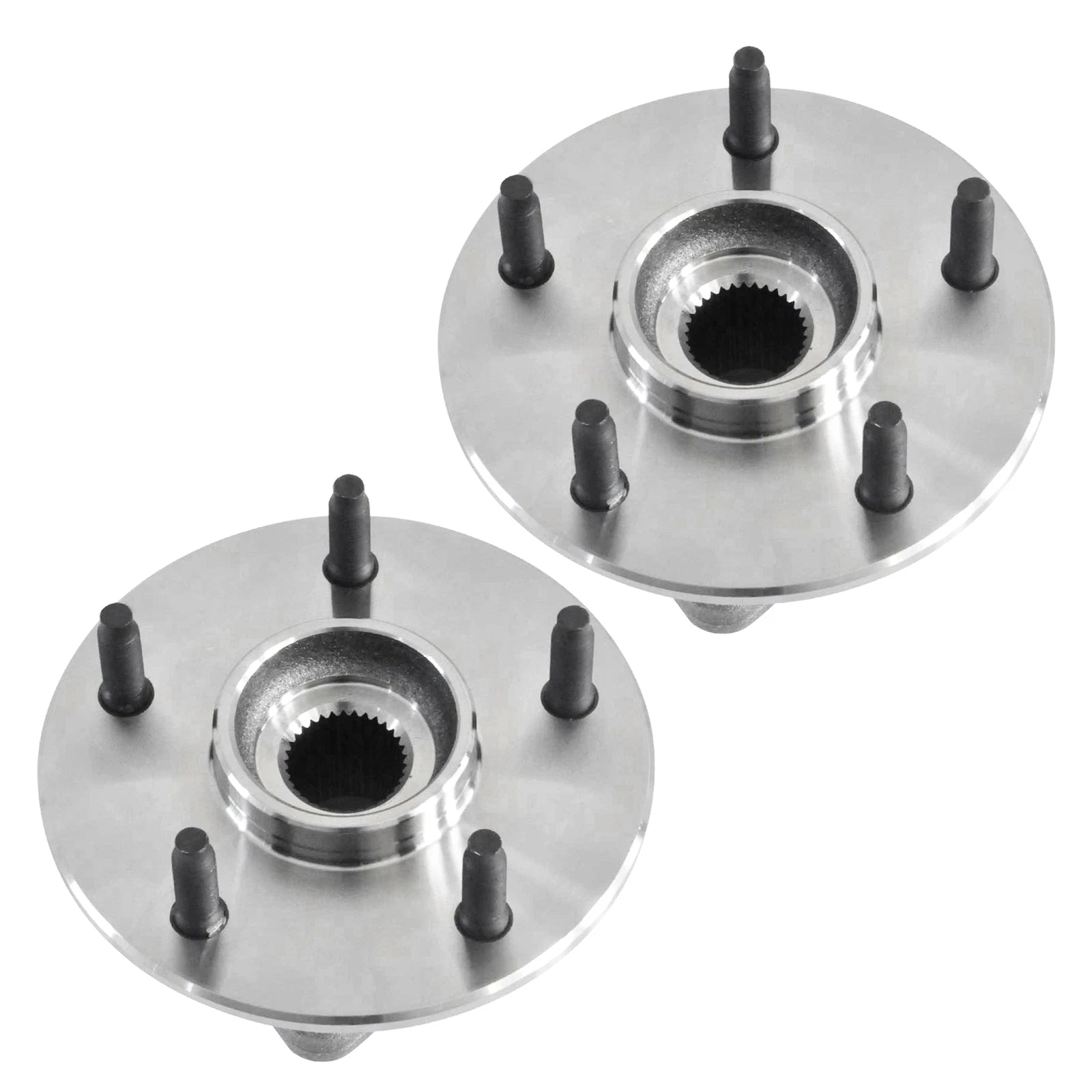 2X Front Wheel Hub Bearings for Dodge Ram 1500 4WD (2000–2001)
