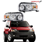 Set of 2 Headlight for Ford Escape (2005–2007)