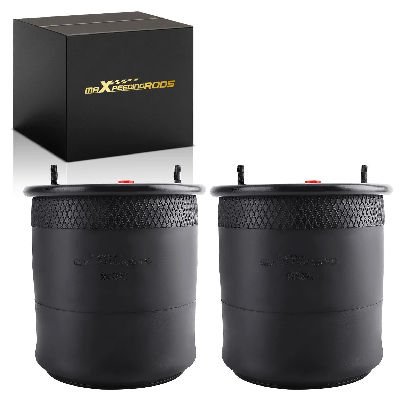 Pair Air Suspension Spring Bags for Firestone 1T66F10.8, Goodyear 1R14-712