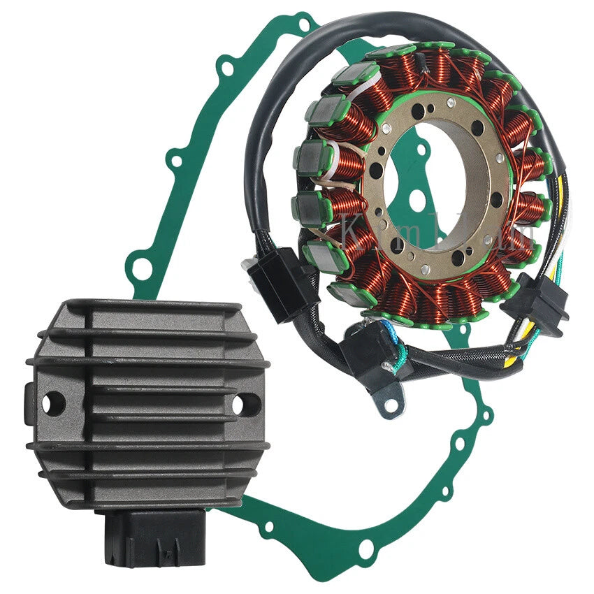 Stator Coil, Regulator, Gasket for Suzuki LTA400 LT-A400F (2002–2008)