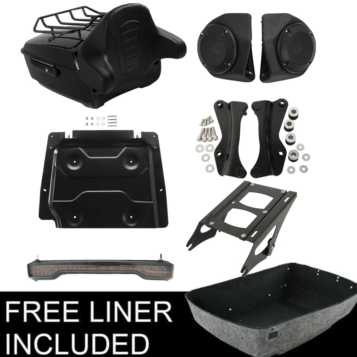 Trunk Speakers Rack for Harley Touring Electra Glide (2014–2025)