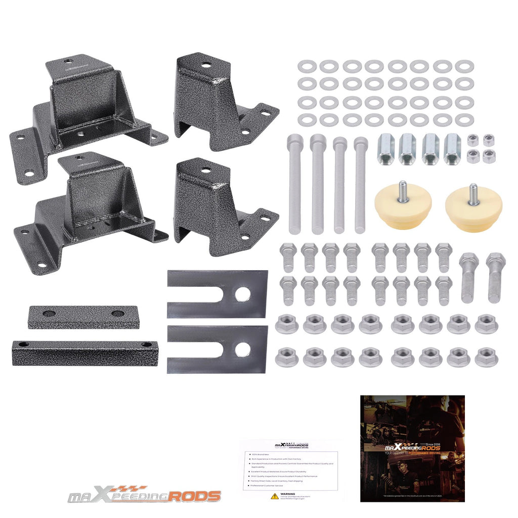 4" Rear Drop Hanger Kit for Ford Ranger/Mazda B-Series (1989–1997)