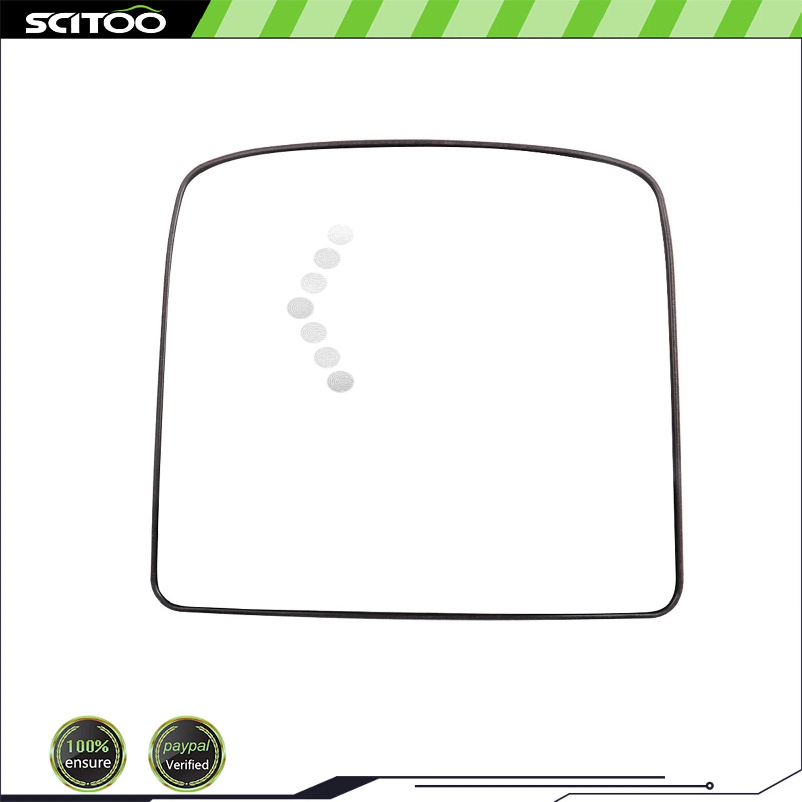 Heated LED Signal Mirror Plate for Volvo VNL (2005–2018)