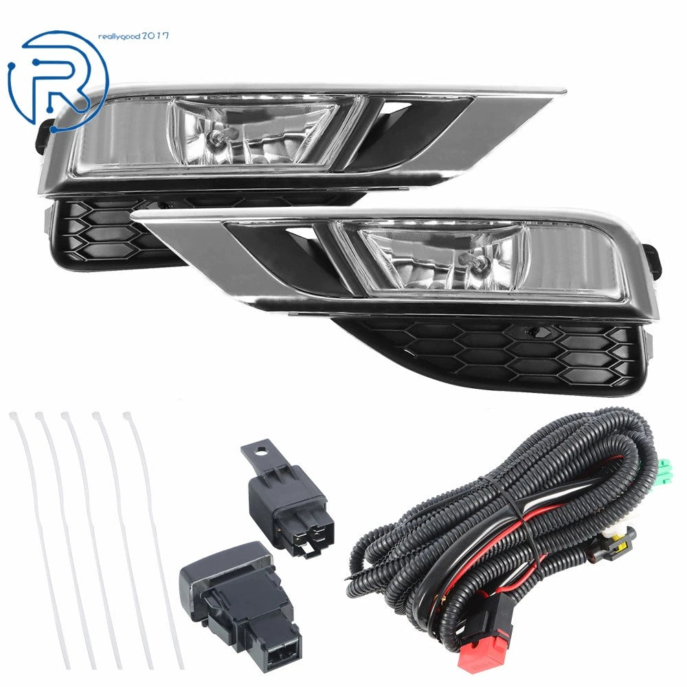 Fog Light Kit with Wiring and Switch for Honda CR-V (2015-2016)
