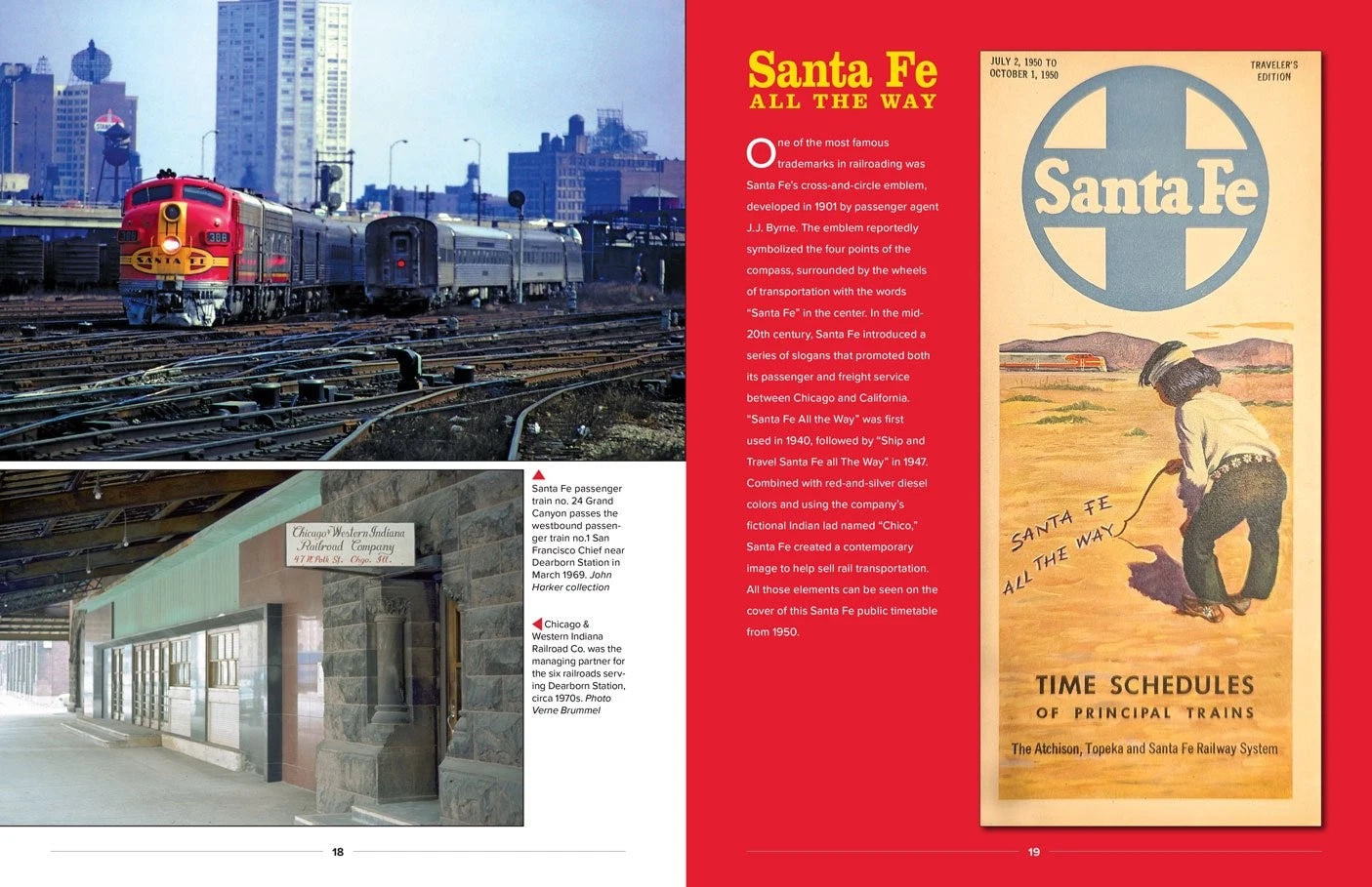 Chicago's Celebrated Stations & Trains Book for Train Enthusiasts