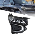 Full LED Headlight for Chevy Tahoe/Suburban (2021–2023)