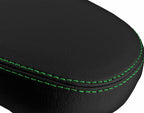 Armrest Cover for Kia Soul (2014–2019) Leather with Green Stitch