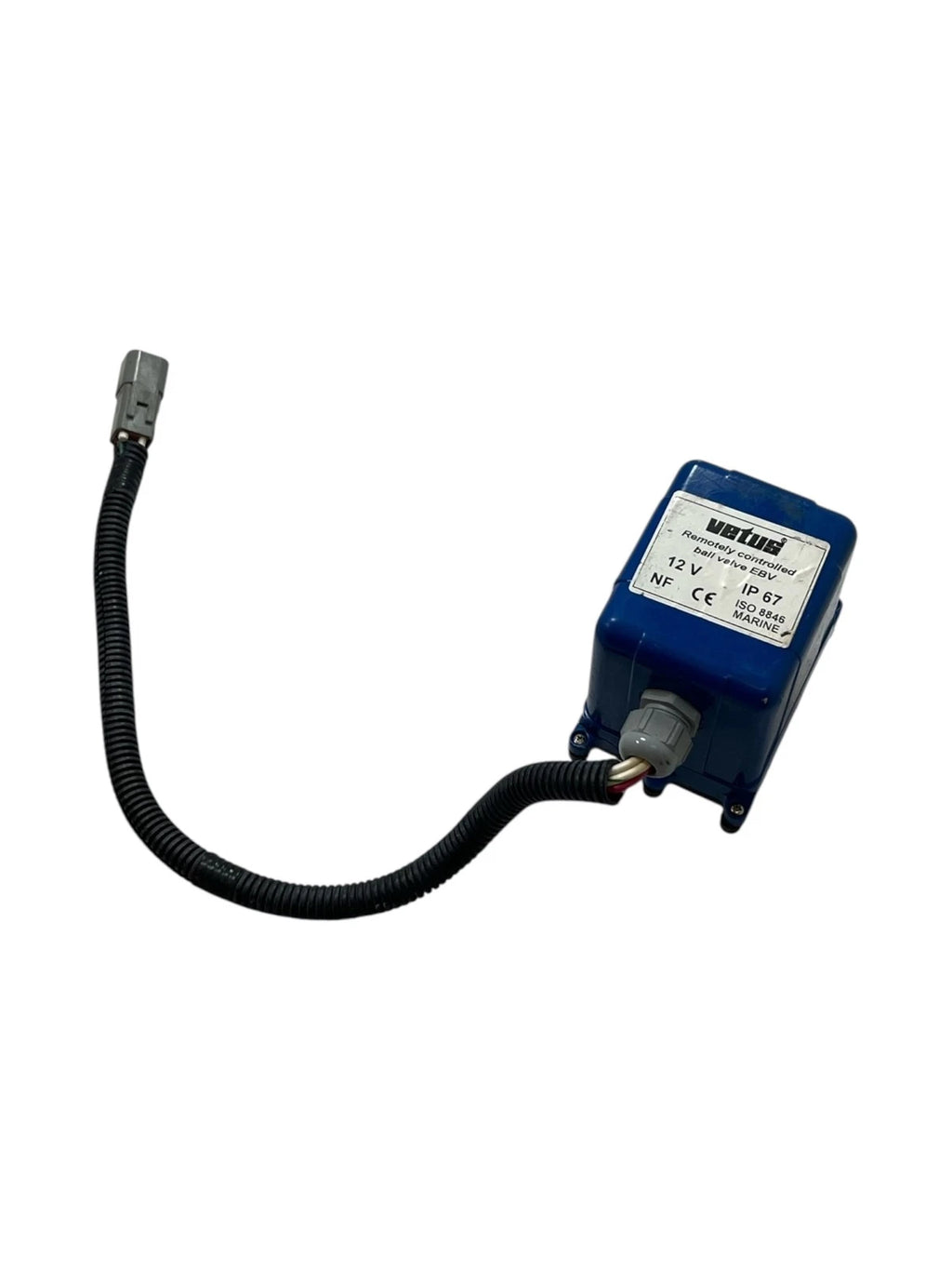 Vetus EBV Remotely Controlled Ball Valve for Motor Only (12V, 6 Pin)