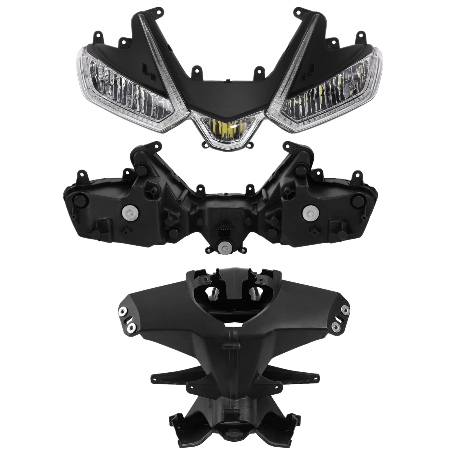 Front LED Headlight Lamp & Fairing Stay Bracket for Aprilia Tuono 660 (2021–2025)