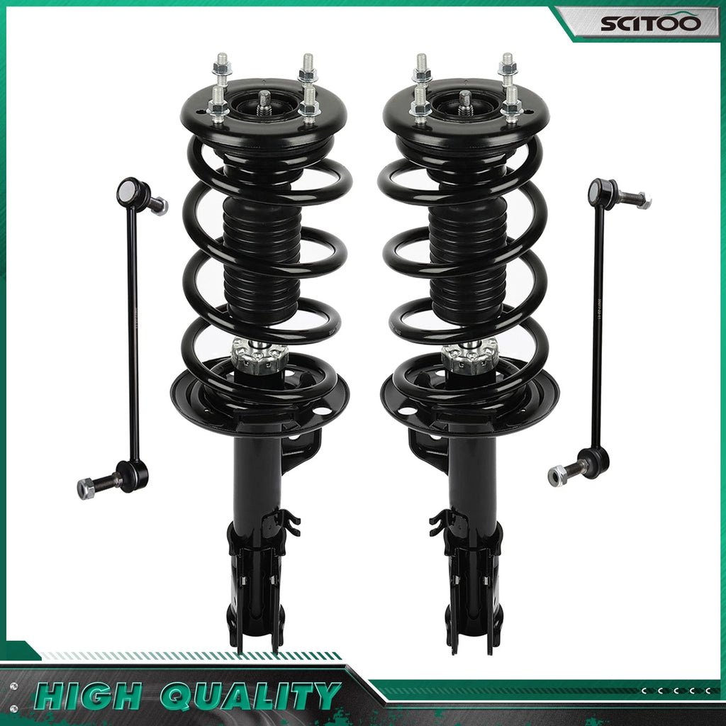 Front Struts Coil Springs Sway Bar Links for Ford Explorer (2013–2018)