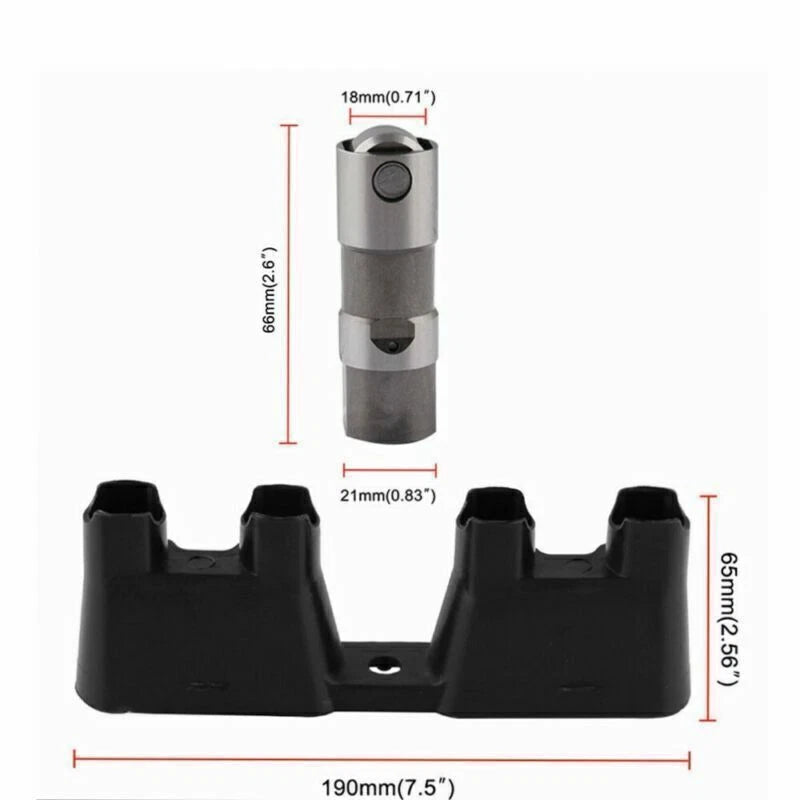 Set of 16 GM Delphi LS7 Lifters for LS/LQ 4.8/5.3/5.7/6.0/6.2L (2000–2023)