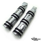 Chrome Edge Cut Footpegs for Yamaha V-Star 1000 650 Royal Star V-Max Virago (1999–2019)