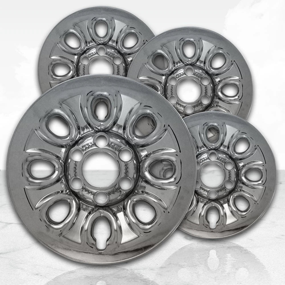17" Chrome Wheel Skins (Set of 4) for 2009-2014 GMC Savana - QSK0223