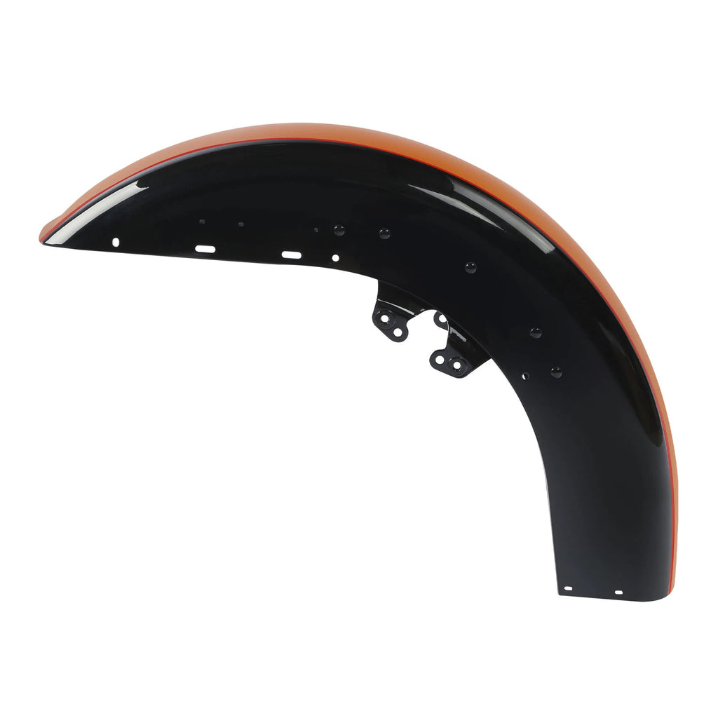 Front Fender for Harley Electra Glide (2014–2024) 19 Amber Whiskey/Vivid Black