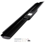 Black Primed Rear Bumper Roll Pan for GMC Sierra Pickup (1988–1998)