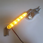 Flame LED Turn Signal Integrated Mirrors for Yamaha Cruiser Royal Star (All Years)