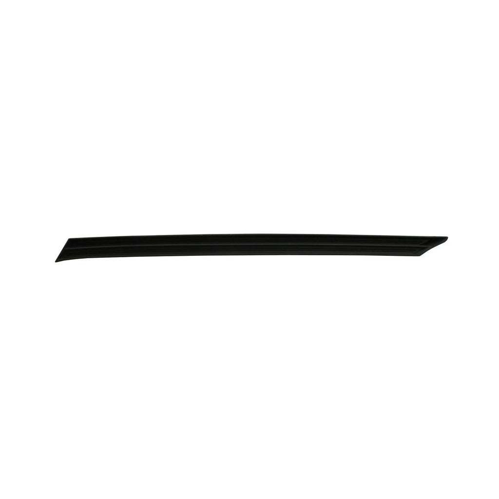 Replacement Black Textured Polypropylene Front Passenger Upper Grille Molding