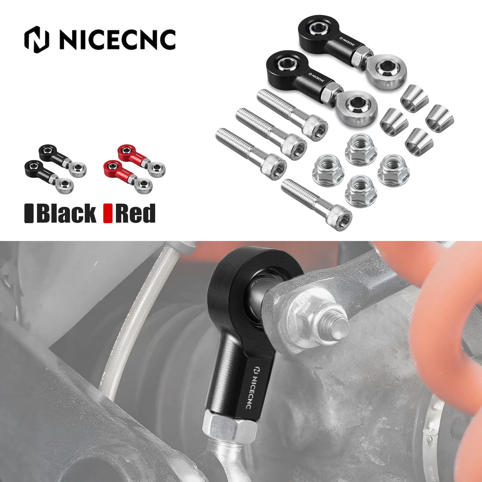 Upgraded Sway Bar Stabilizer Link Kit for Can-Am Maverick X3 RR (2019–2023)